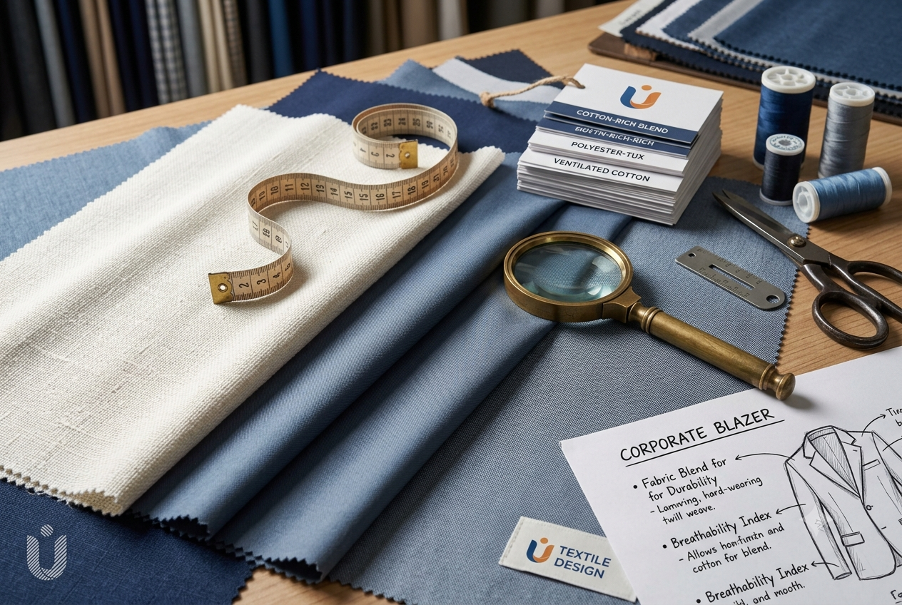 comparing-corporate-uniform-fabric-swatches